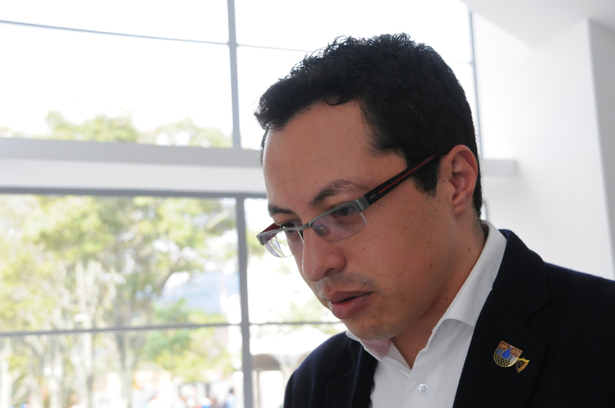 Leonardo David Donado Garzón, profesor de la Facultad de Ingeniería. - AgenciaUN_20150415-05_05