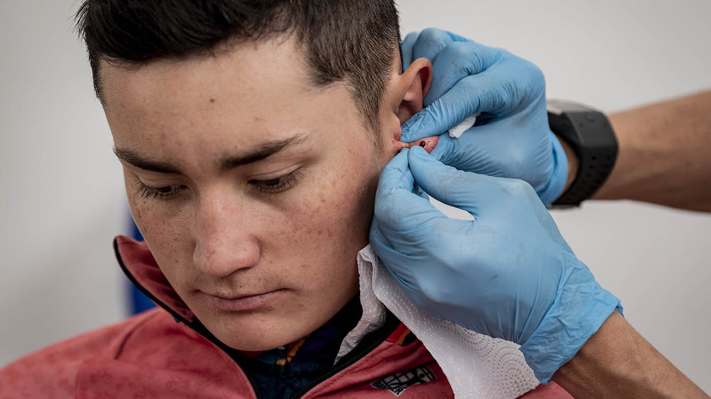 Investigadores midieron en Villavicencio el cambio en el porcentaje de glóbulos rojos en ciclistas. Fotos Brandon Pinto - Unimedios