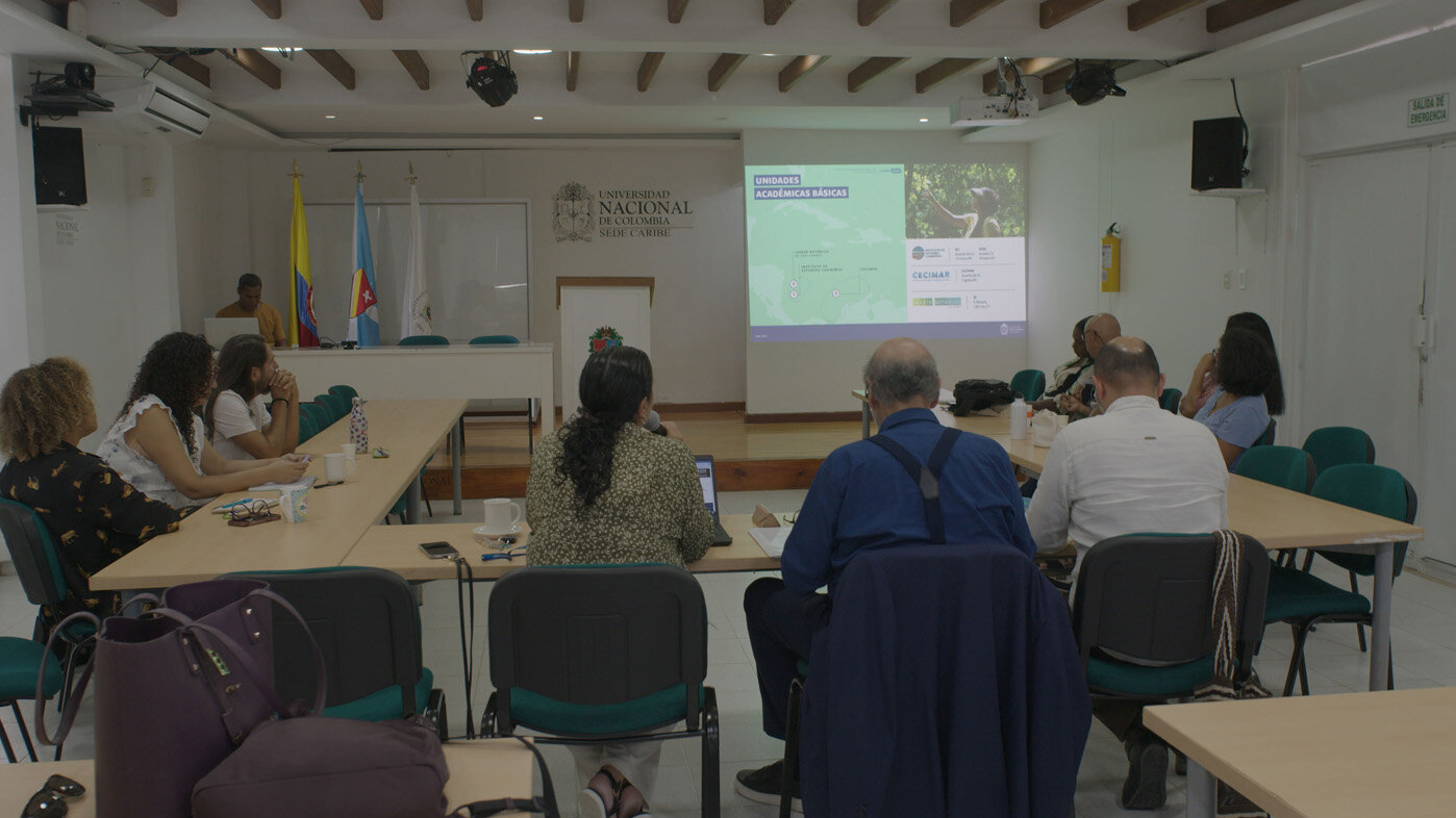 Las directivas de la UNAL sostuvieron reuniones con todos los estamentos de la Institución en la Sede Caribe. Fotos: Sea Star Cinema.