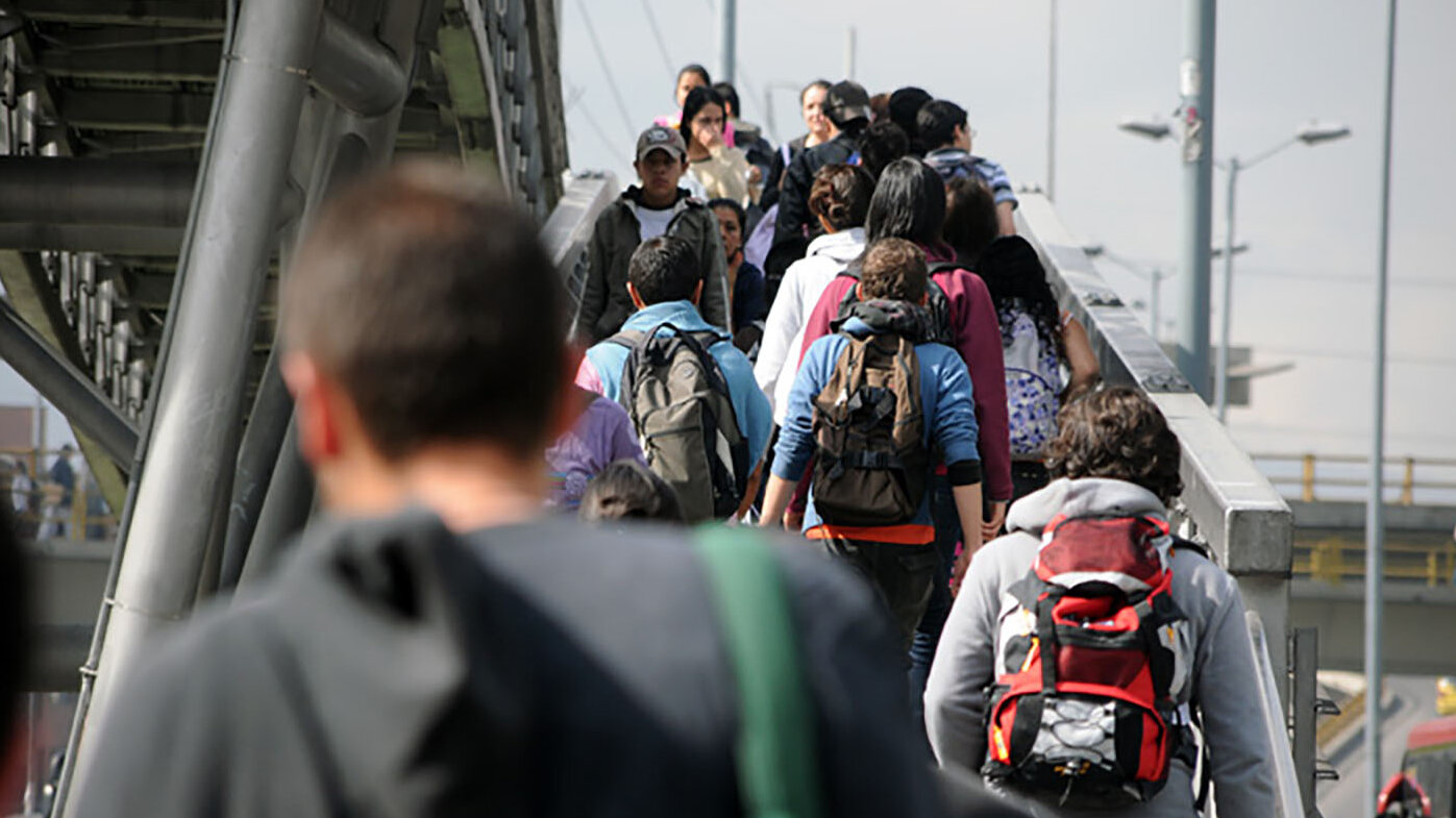 Más de 4.000 estudiantes de la UNAL en condición de vulnerabilidad obtendrán este beneficio de apoyo para el transporte. Fotos: archivo Unimedios.