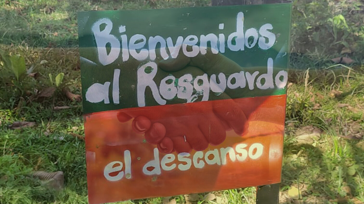 El Resguardo Indígena El Descanso se localiza en Puerto Guzmán, sobre la margen derecha del río Caquetá. Foto: Vivian Andrea Cantor Ávila, geógrafa de la UNAL, y Nicol Torres, Unimedios. 