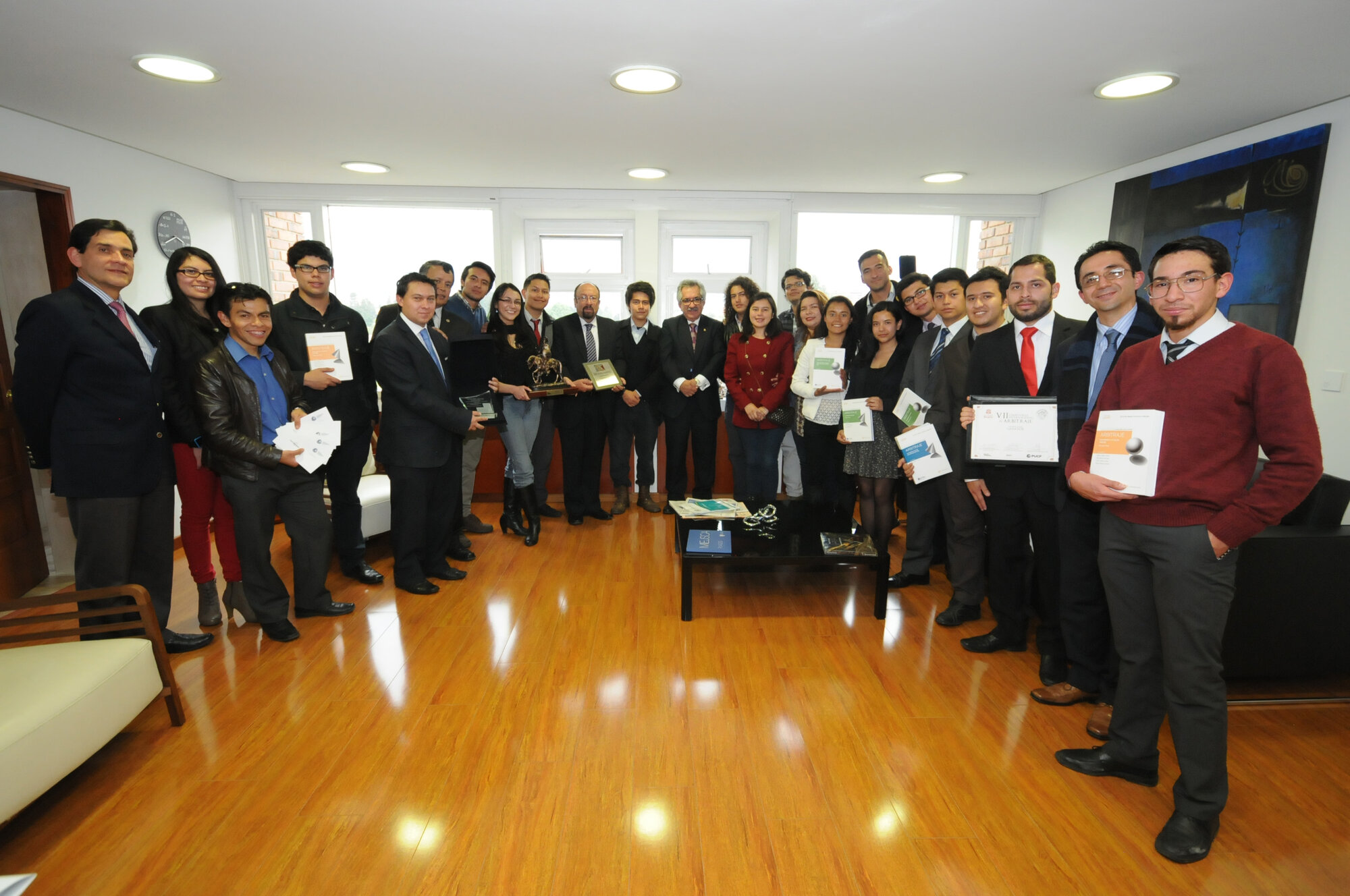 Uno de los premios fue el primer lugar en la Séptima Competencia Internacional de Arbitraje, celebrada en Perú. (Fotos: Víctor Manuel Holguín)