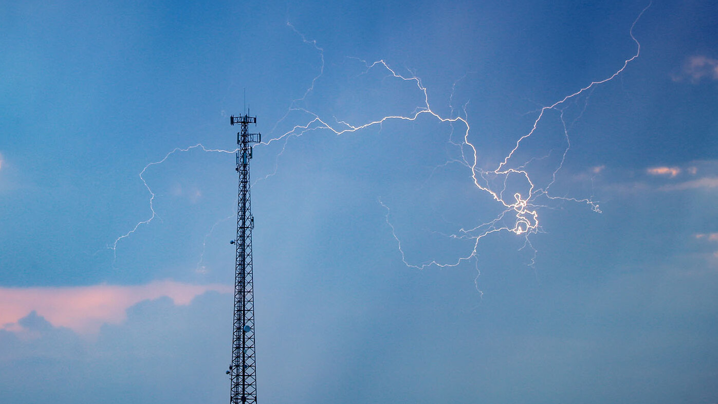 Amenaza de rayos en Colombia. Foto: Ozkan Bilgn/ Anadolu Agency-AFP.