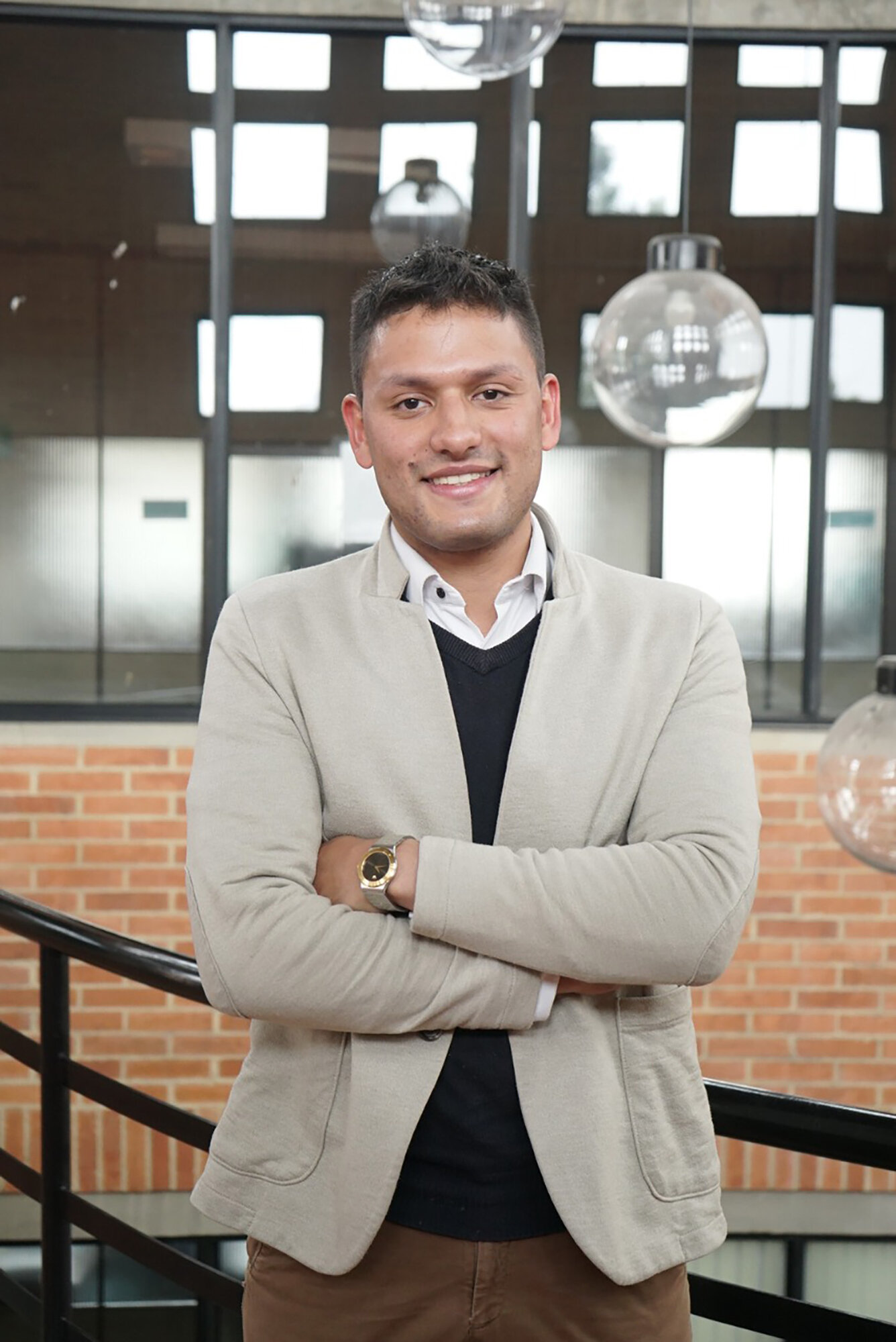 Hernando Hernández Lasso, estudiante de Maestría en Ciencias Económicas de la Facultad de Ciencias Económicas de la UNAL. Foto: Cortesía Facultad de Ciencias Económicas