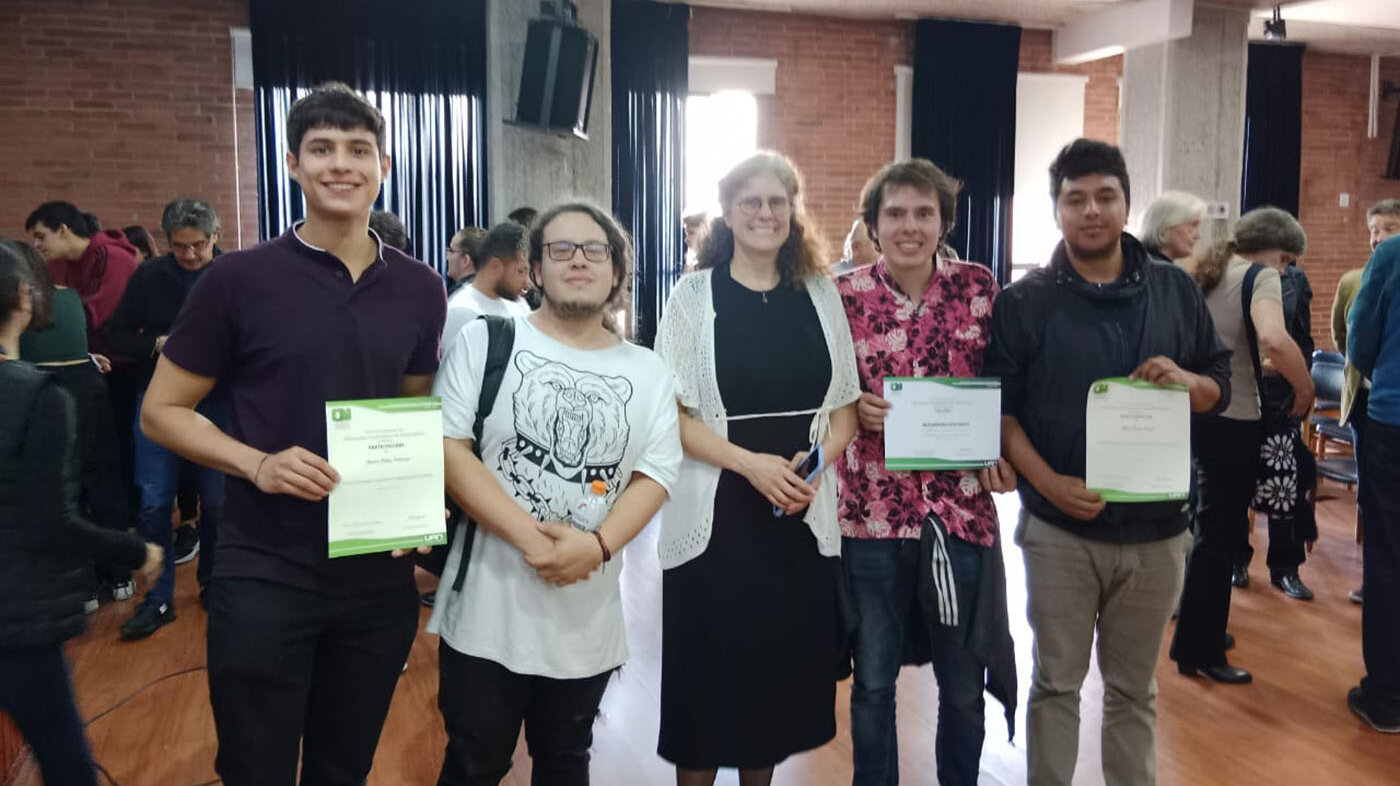 Cuatro estudiantes de la UNAL Sede Manizales clasifican y ganan un puesto en las Olimpiadas Colombianas de Matemáticas 2023. Foto: Semillero Solución de Problemas.