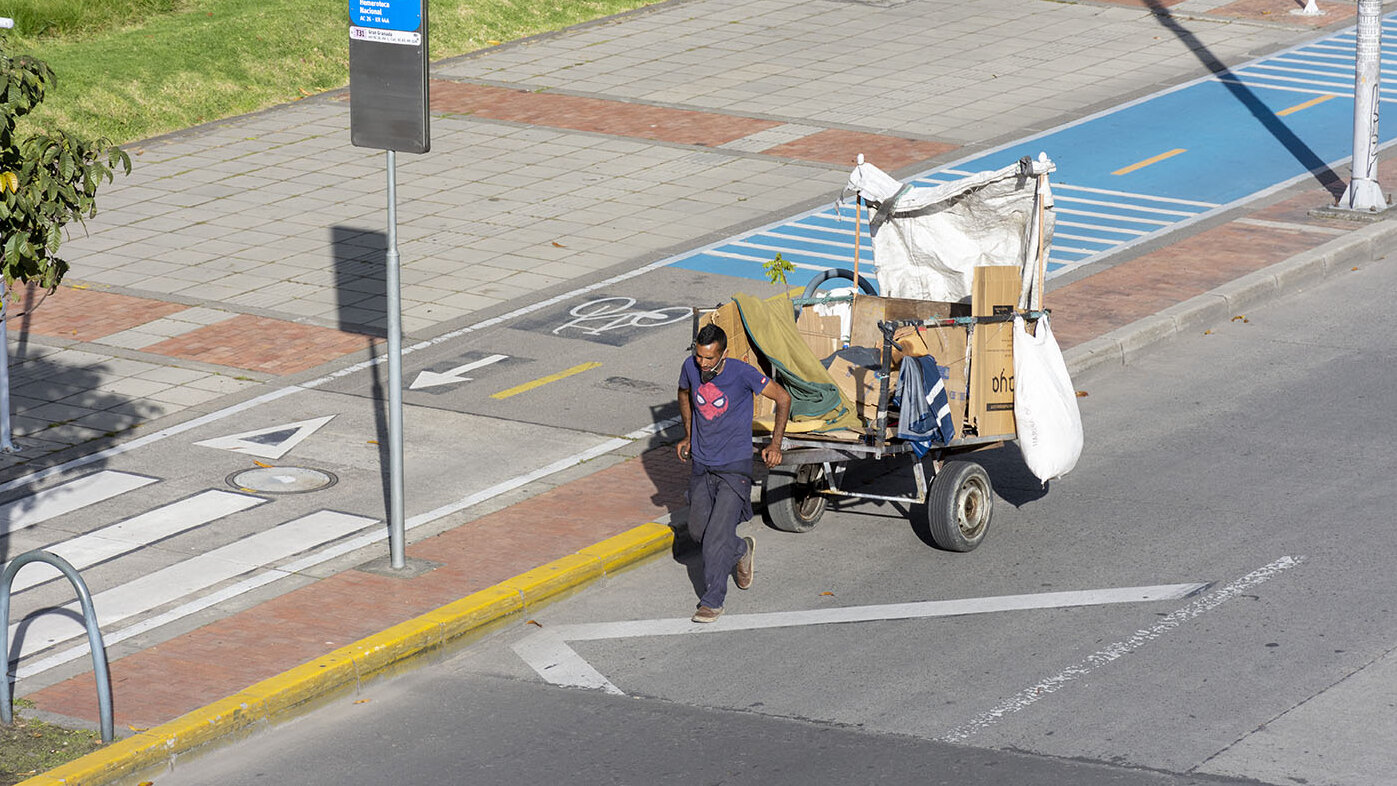 Los recicladores no cuentan con óptimas condiciones de trabajo ni una remuneración estable. Fotos: Brandon Pinto - Unimedios