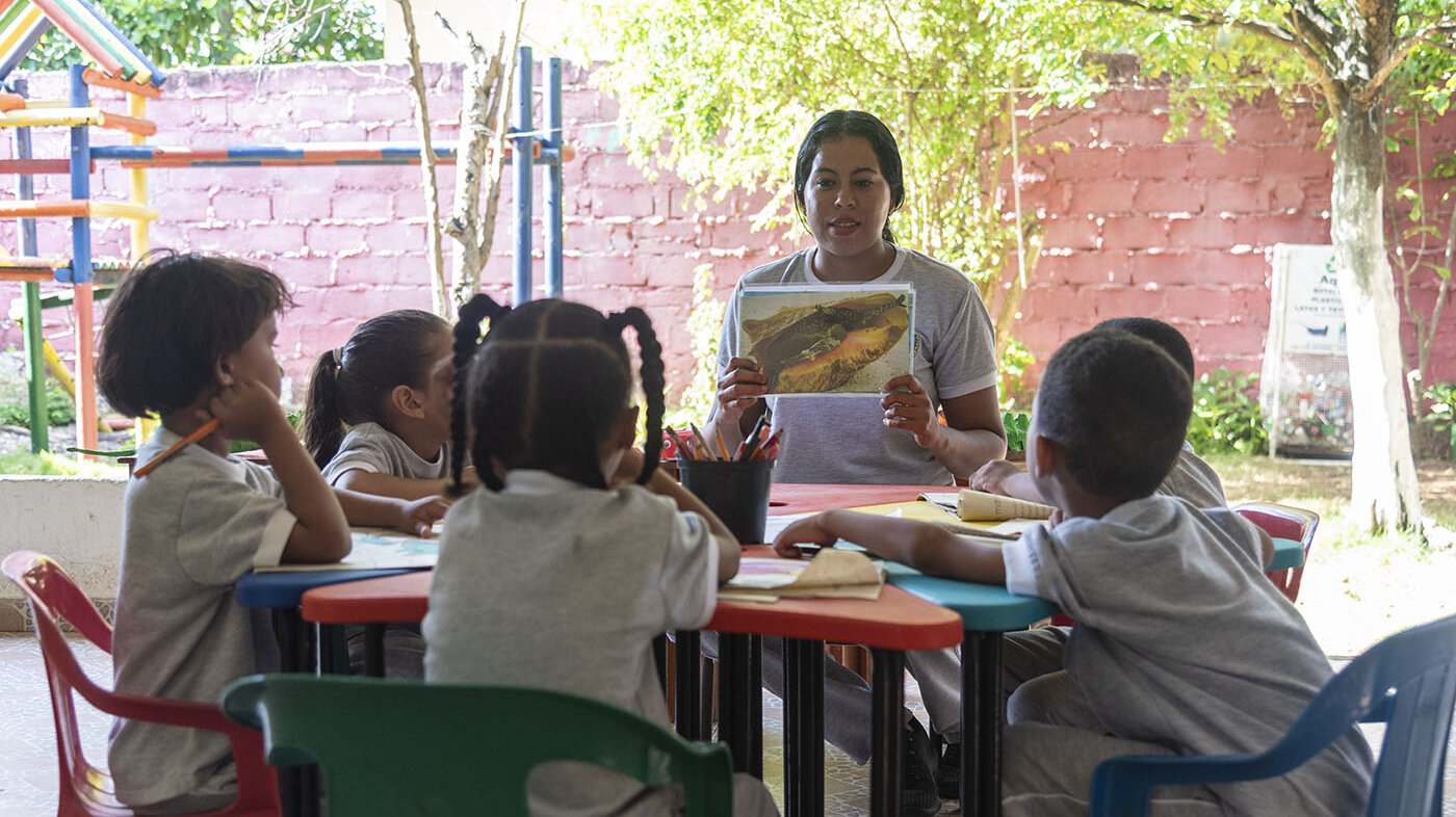San Andrés y Providencia es el único departamento que reporta la participación de educación inicial de 3 a 5 años. Foto: Jeimi Villamizar, Unimedios.