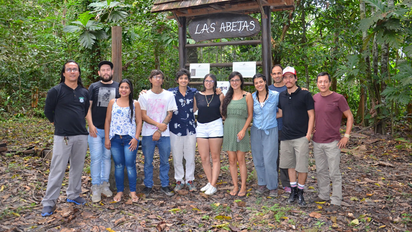 Estudiantes pertenecientes al Plan Retorno desde la UNAL Sede Amazonia. Foto: Harrison Calderón – UNAL Sede Amazonia. 