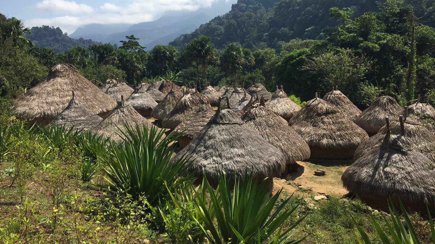 El Parque Arqueológico Teyuna, o Ciudad Perdida, está ubicado sobre la cara norte de la Sierra Nevada de Santa Marta. Fotos: Natalia Angarita Nieto, magíster en Geografía de la UNAL.