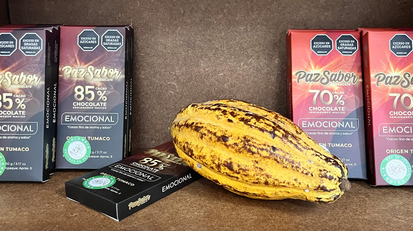 El cacao de Tumaco sobresale en ruedas de negocios nacionales e internacionales por sus características de aroma y sabor. Fotos: Andrea Ojeda, Unimedios Tumaco.