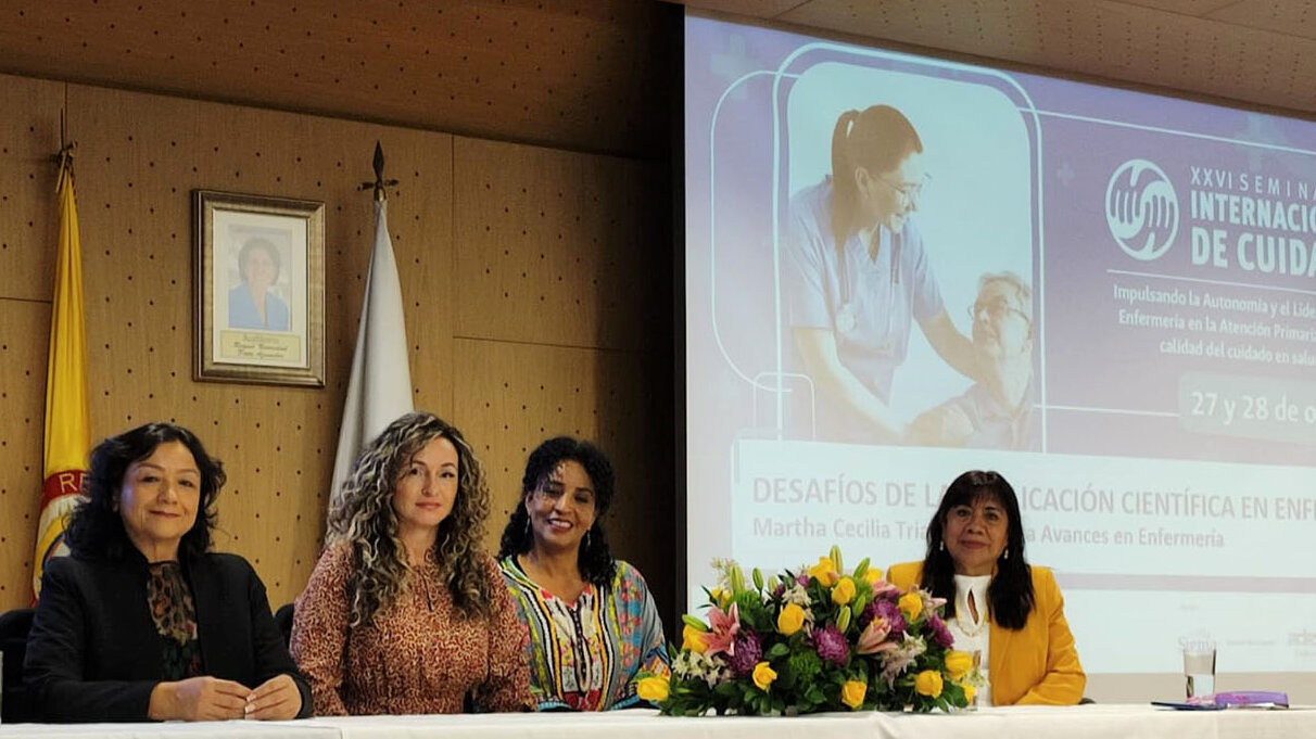 El programa de Enfermería de la UNAL Sede Tumaco fue presentado como ejemplo de éxito. Fotos: UNAL Sede Tumaco.