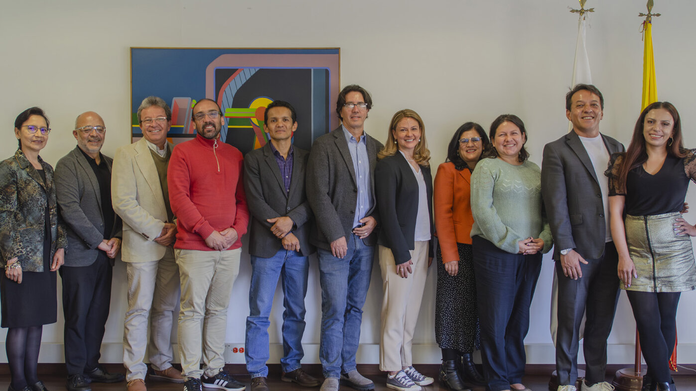 Los nuevos directores de los Institutos de Investigación de la Sede Bogotá. Fotos: María Fernanda Londoño, Unimedios. 