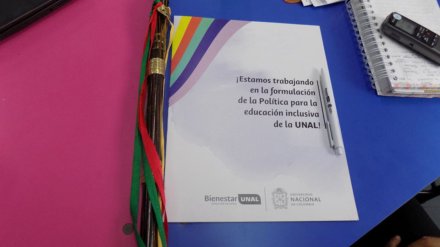 Aunque el campus de la Sede Palmira es rico en interculturalidad y diversidad, tiene retos en el ingreso de personas con discapacidad y comunidad LGBTIQ+. Fotos: proyecto Enarmonía para la construcción de la “Política para la educación inclusiva”.