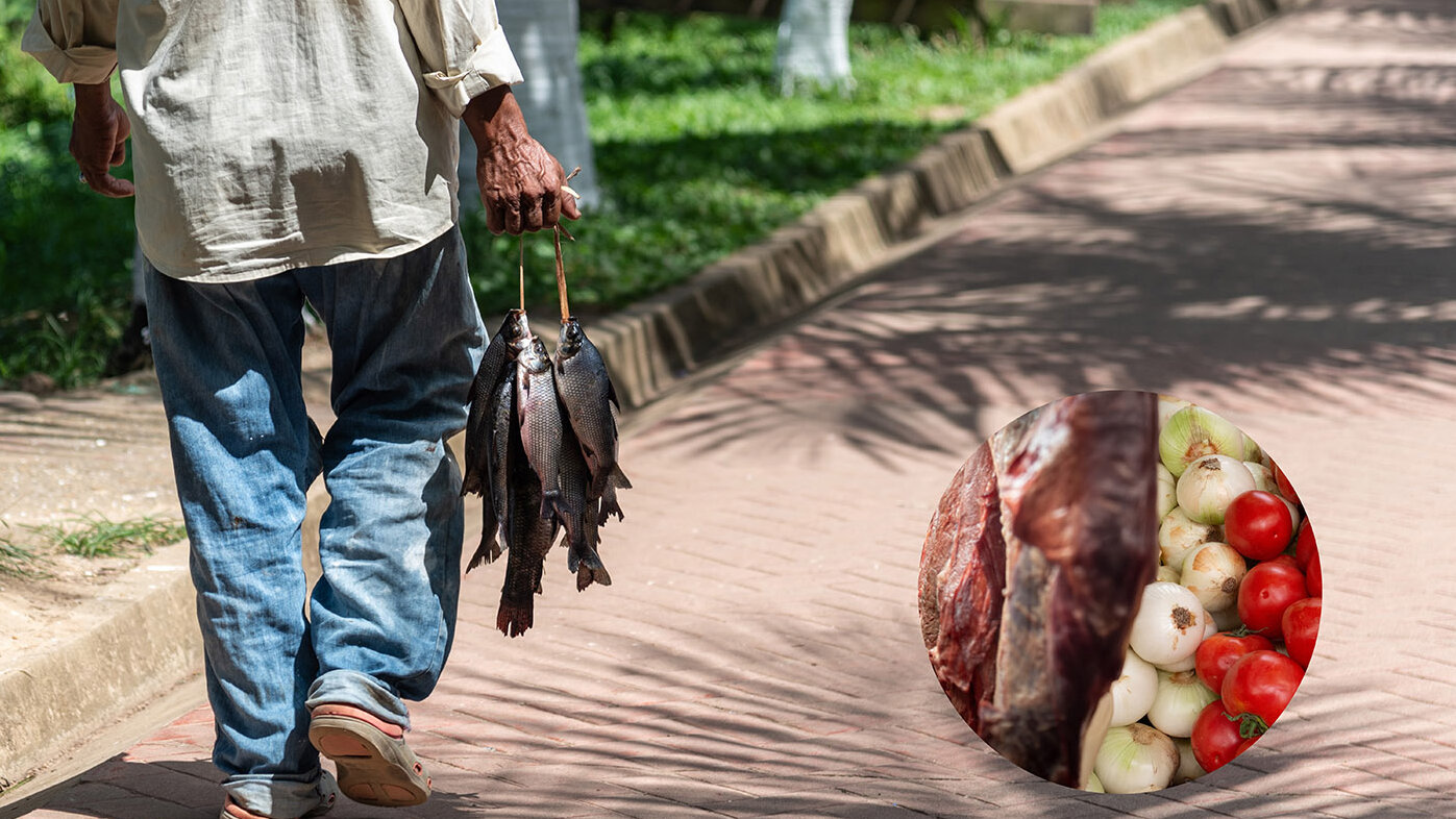 El Departamento del Amazonas tiene una inseguridad alimentaria del 64 %, una cifra que sobrepasa la del promedio nacional que es de 54 % Foto: archivo Unimedios. 