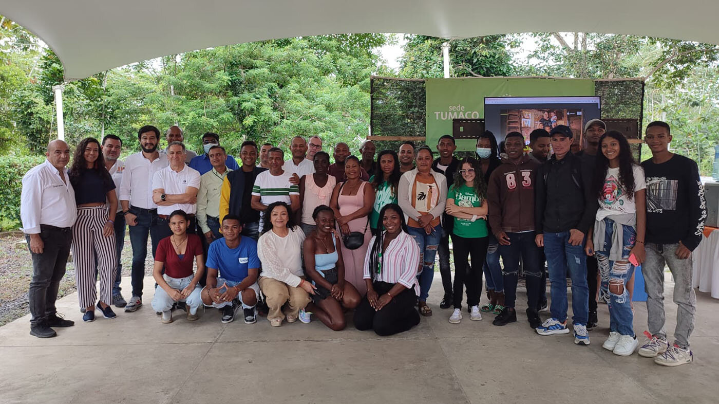El programa “Hogares saludables” de Argos se implementa por primera vez en Tumaco, en el marco de una alianza estratégica con la UNAL. Fotos: Vanessa Martínez - Unimedios Tumaco. 