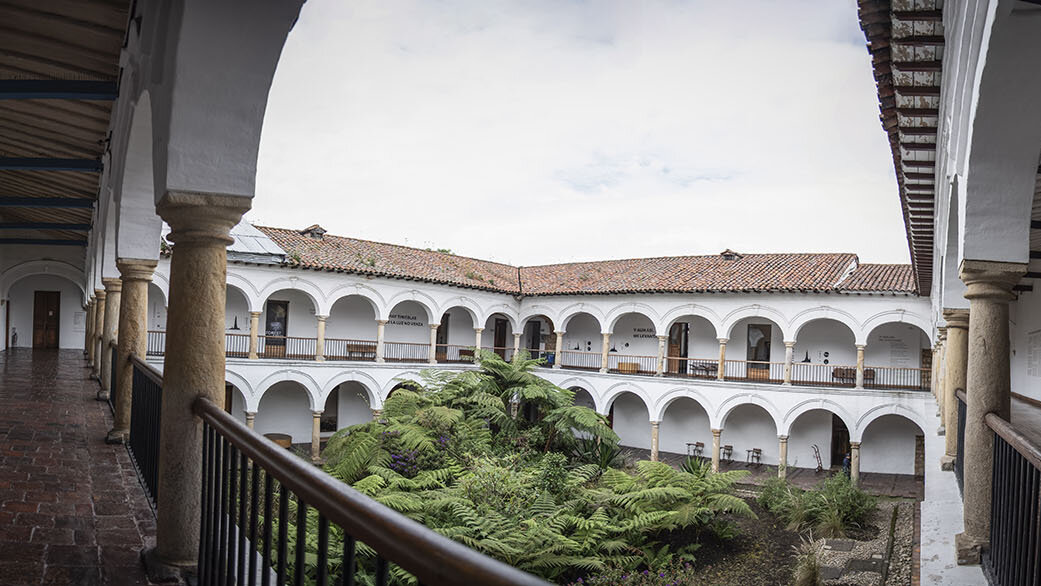 El Claustro de San Agustín, ubicado en el Centro Histórico de Bogotá, al costado suroccidental de la Casa de Nariño, hoy es Monumento Nacional. Foto: archivo Unimedios.