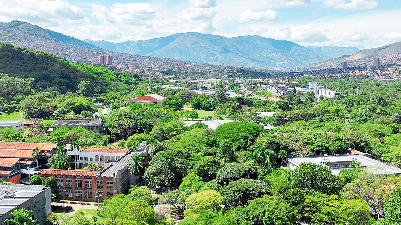 El campus El Volador de la UNAL Sede Medellín es considerado como el segundo jardín botánico de la ciudad. Foto: Unimedios Medellín.