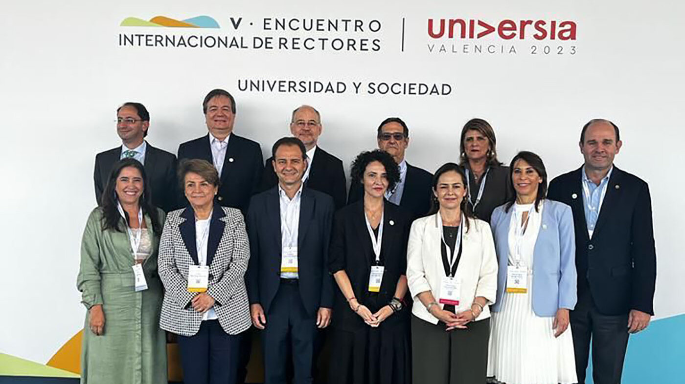 La profesora Dolly Montoya Castaño, rectora de la UNAL, es una de las participantes del V Encuentro Internacional de Rectores Universia. 
