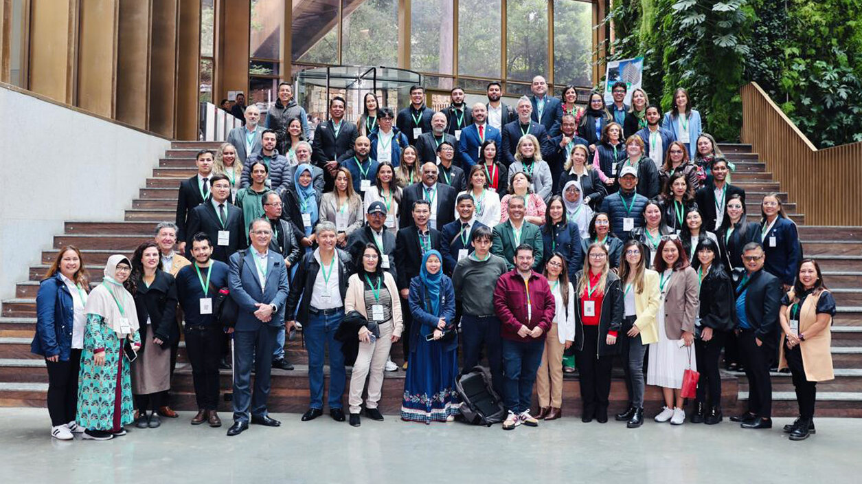 Más de 100 asistentes participaron en la décima edición del Taller Internacional GreenMetric sobre universidades sostenibles. Foto: Claudia Dulce, Universidad del Rosario.