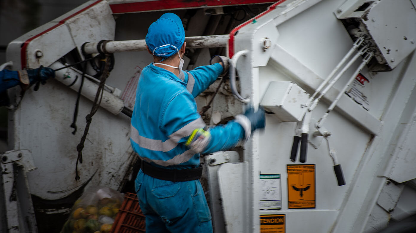 El crecimiento poblacional debe seguir siendo un factor clave para la adecuación constante del servicio de recolección. Foto: Jeimi Villamizar, Unimedios.