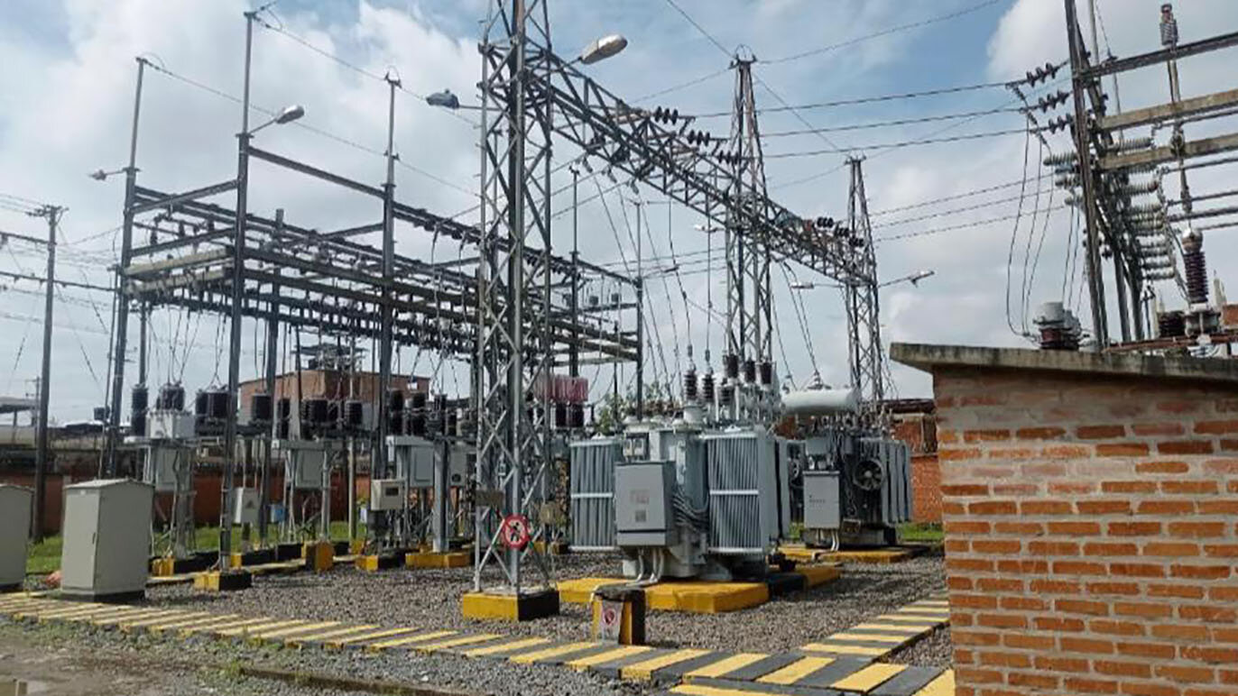 Subestación de energía eléctrica de Tumaco. Fotos: Cristian Boya, ingeniero electricista de la UNAL Sede Medellín.