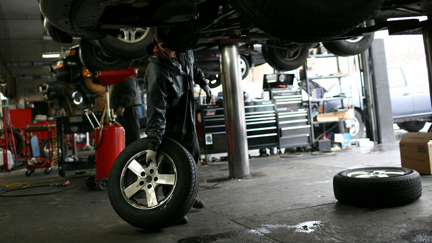 Sistema de ajuste y equilibrio para vehículos. Foto: Justin Sullivan / Getty Images North America / Getty Images via AFP.