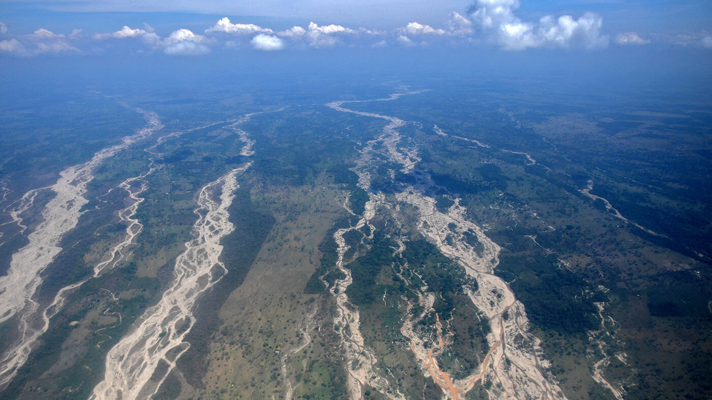 En Tame y Cinaruco (Arauca), se realizó un mapeo de las especies que pierden capacidad de capturar CO2 luego de un incendio. Foto: Raul ARBOLEDA / AFP.