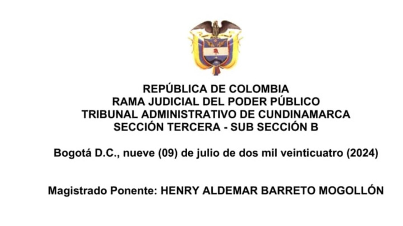 Detalle del fallo emitido por el Tribunal de Cundinamarca en relación con la designación del Rector Leopoldo Múnera Ruiz. 