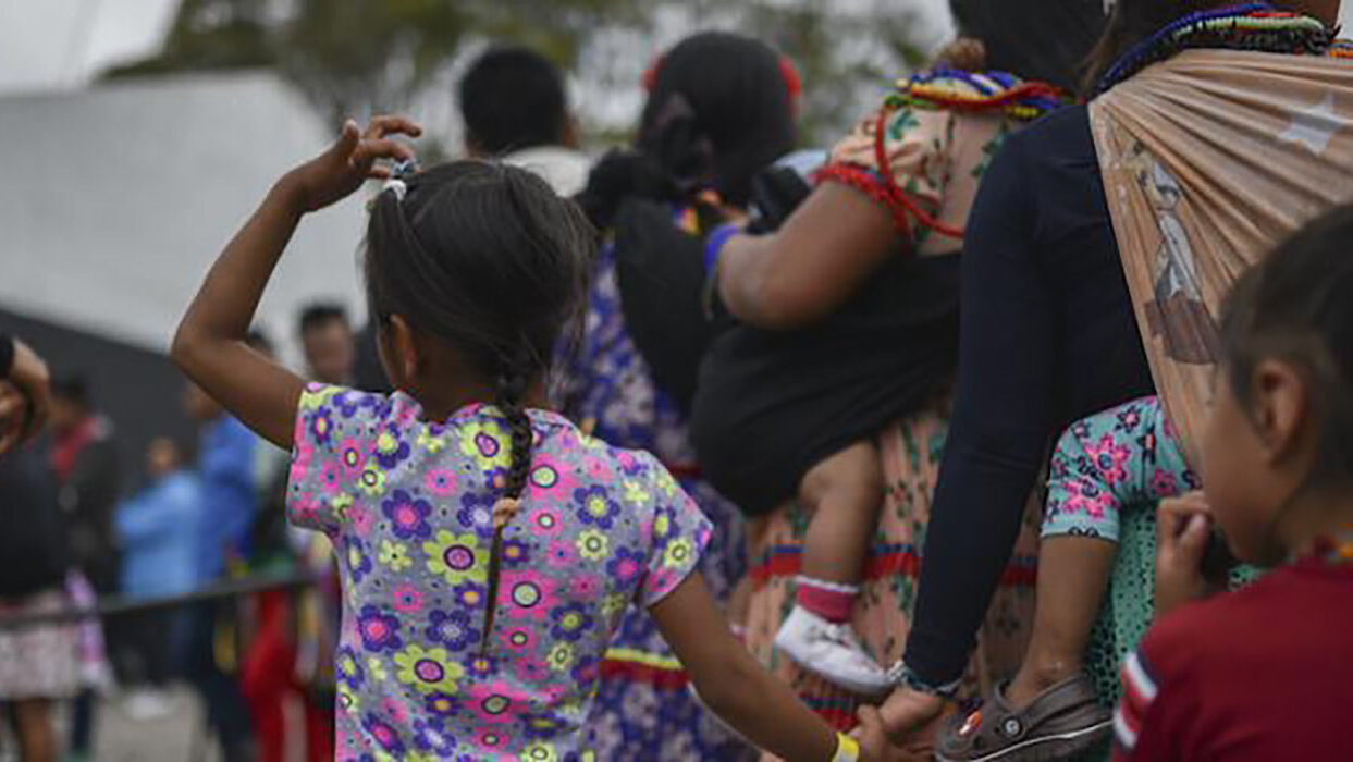 No existen intervenciones en “salud mental” culturalmente apropiadas y coherentes con las necesidades de la población indígena emberá. Foto: www.unidadvictimas.gov.co