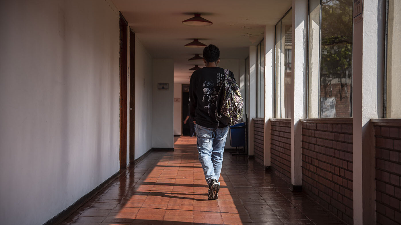 Cifras del Ministerio de Educación indican un aumento en la deserción escolar de al menos 400.000 jóvenes en el país para finales de 2022. Foto:  Jeimi Villamizar - Unimedios