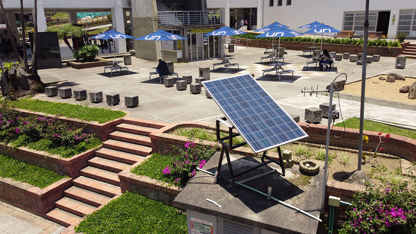 La ineficiencia energética hace referencia a las limitantes para alcanzar un rendimiento óptimo en la conversión de la luz solar en electricidad. Foto: Óscar Laverde Robayo, Unimedios Manizales.