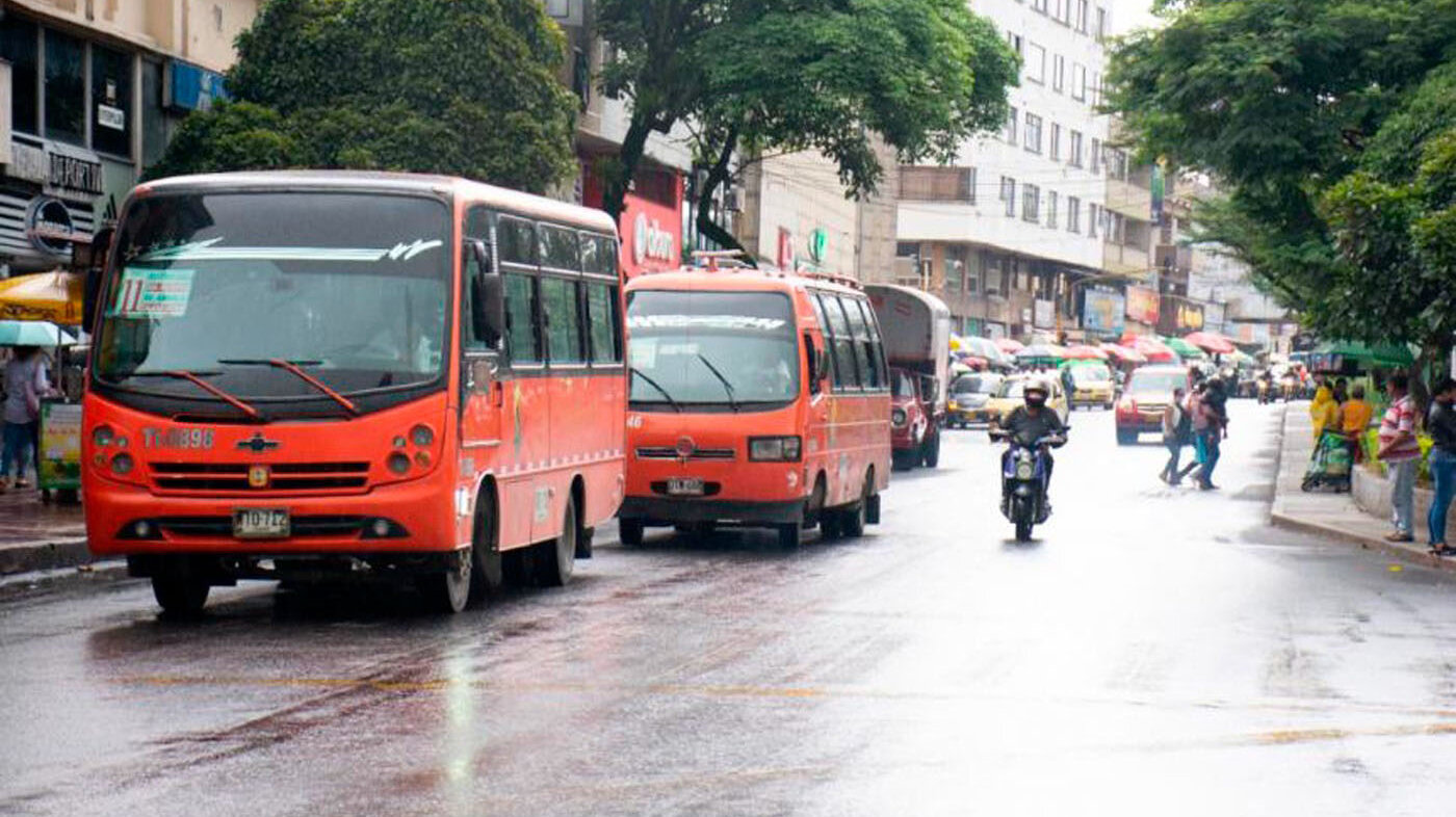 El poco transporte público disponible en Ibagué hace que recorrer un tramo que debería hacerse en 24 minutos tome hasta 60 minutos. Foto: archivo Unimedios.