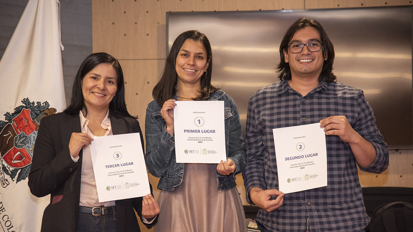 La UNAL realizó la séptima edición del concurso nacional Tesis en Tres Minutos, en el que doctores de diversas carreras expusieron su investigación en poco tiempo. Fotos: Jeimi Villamizar, Unimedios.