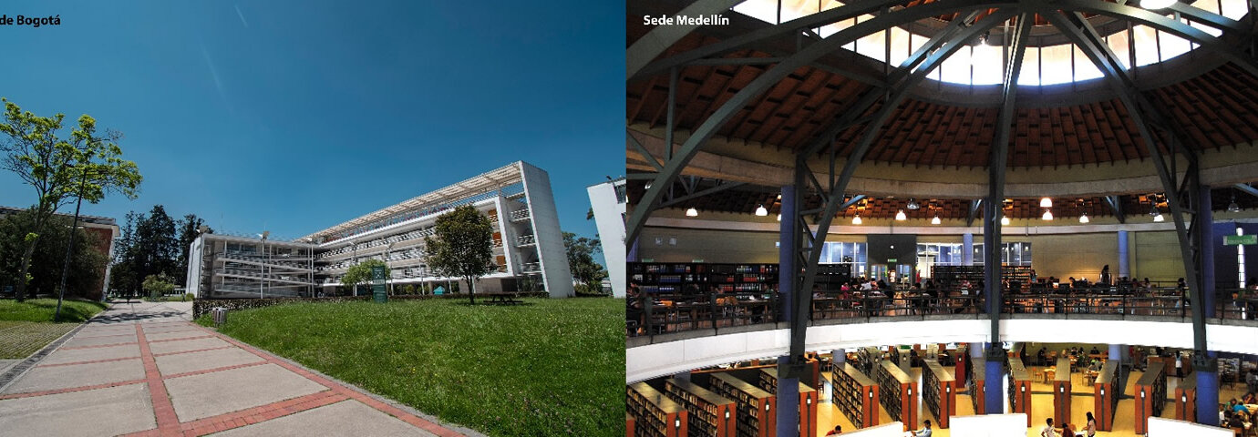 Las Sedes Medellín y Bogotá de la UNAL se encuentran en el top 10 del Ranking U-Sapiens de las mejores universidades colombianas según indicadores de investigación. Fotos: archivo Unimedios.