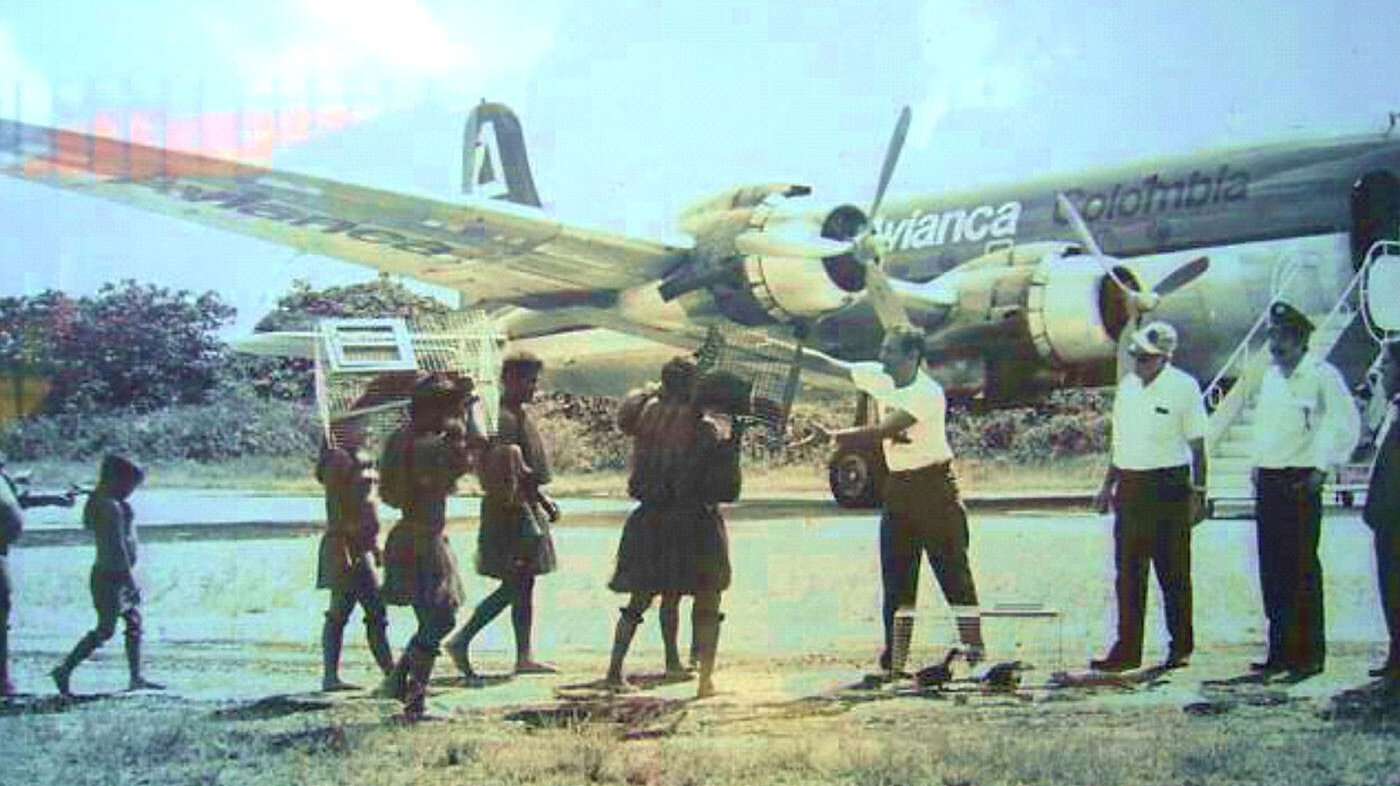 Vuelo de carga y pasajeros ASA. Foto: proyecto de tesis de doctorado de Yohana Pantevis.