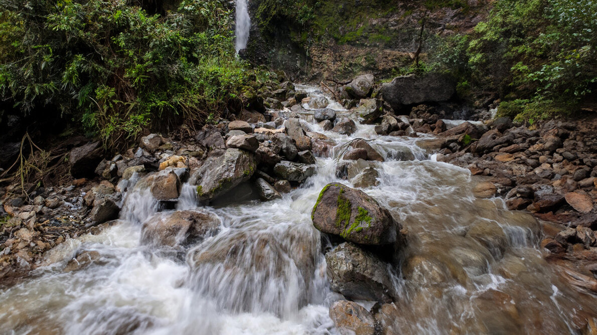 El acceso al agua potable en Colombia es alarmante, pues un 70 % de los ríos del país presentan algún nivel de contaminación. Foto: archivo Unimedios. 