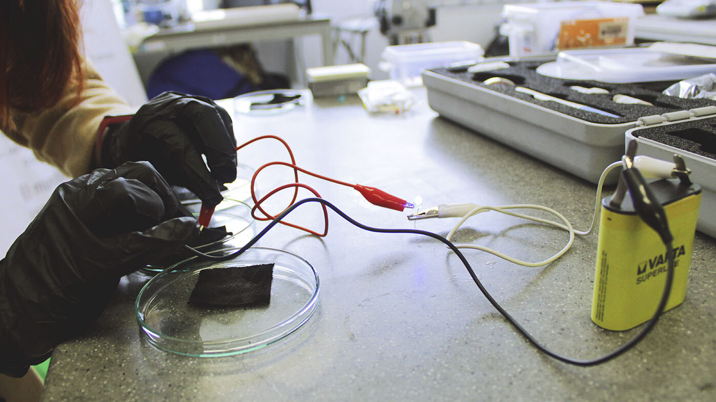 Las investigadoras buscaban que el material imitara la matriz extracelular del corazón. Foto: Ana María Muñoz González, Doctora en Ingeniería - Ciencia y Tecnología de Materiales de la UNAL.