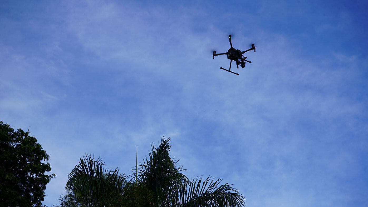 Los drones garantizan la productividad en el campo ante sequías y enfermedades. Fotos: Helmuth Ceballos - Unimedios Palmira.