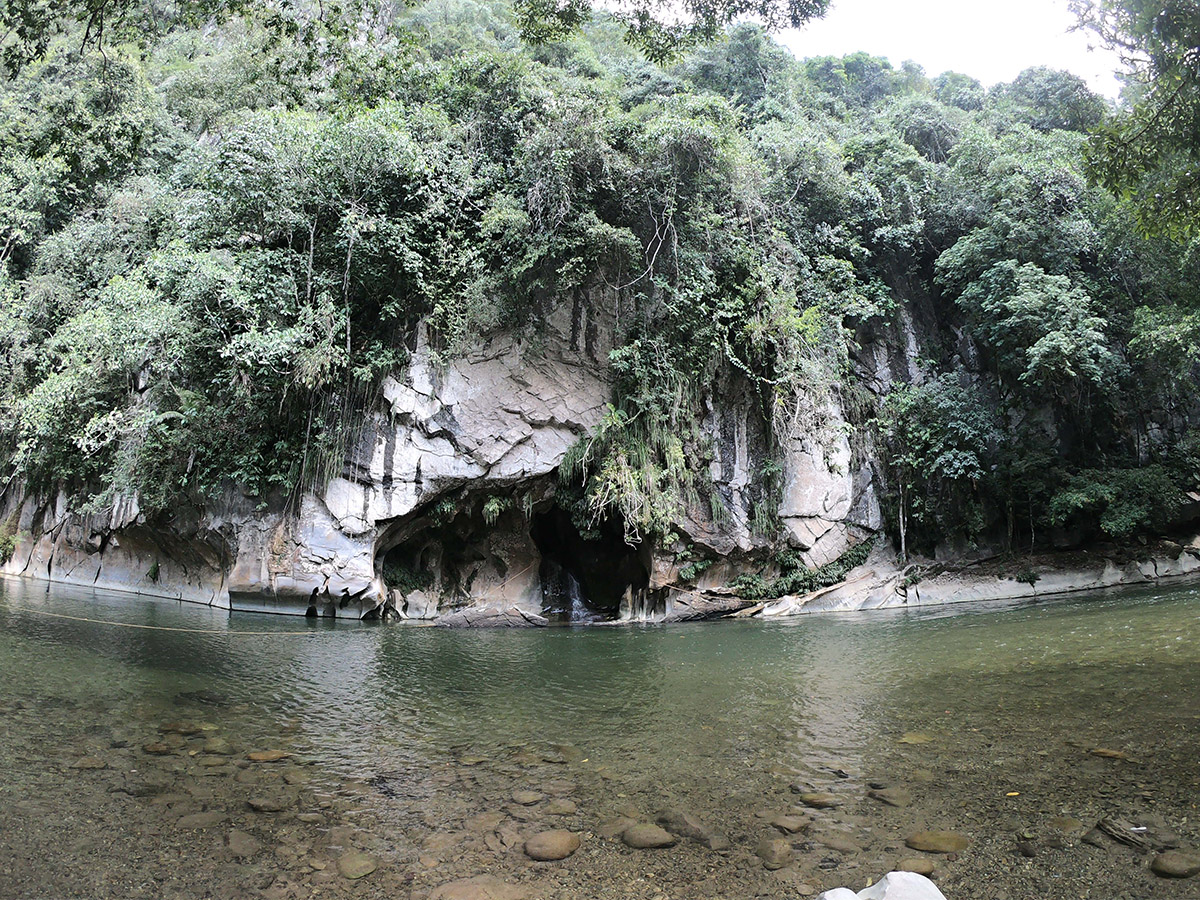 La Ruta Geoarqueológica recorre bosques, cavernas y corrientes de agua. Foto: Comunicaciones Facultad de Minas.