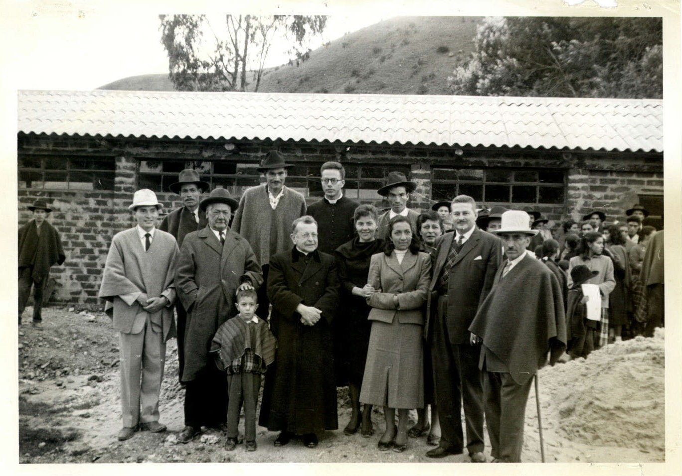 Orlando Fals Borda impulsó el desarrollo tecnológico de los cultivos en la vereda Saucio, en Chocontá (Cundinamarca). Fotos: Archivo Central e Histórico de la UNAL Sede Bogotá.