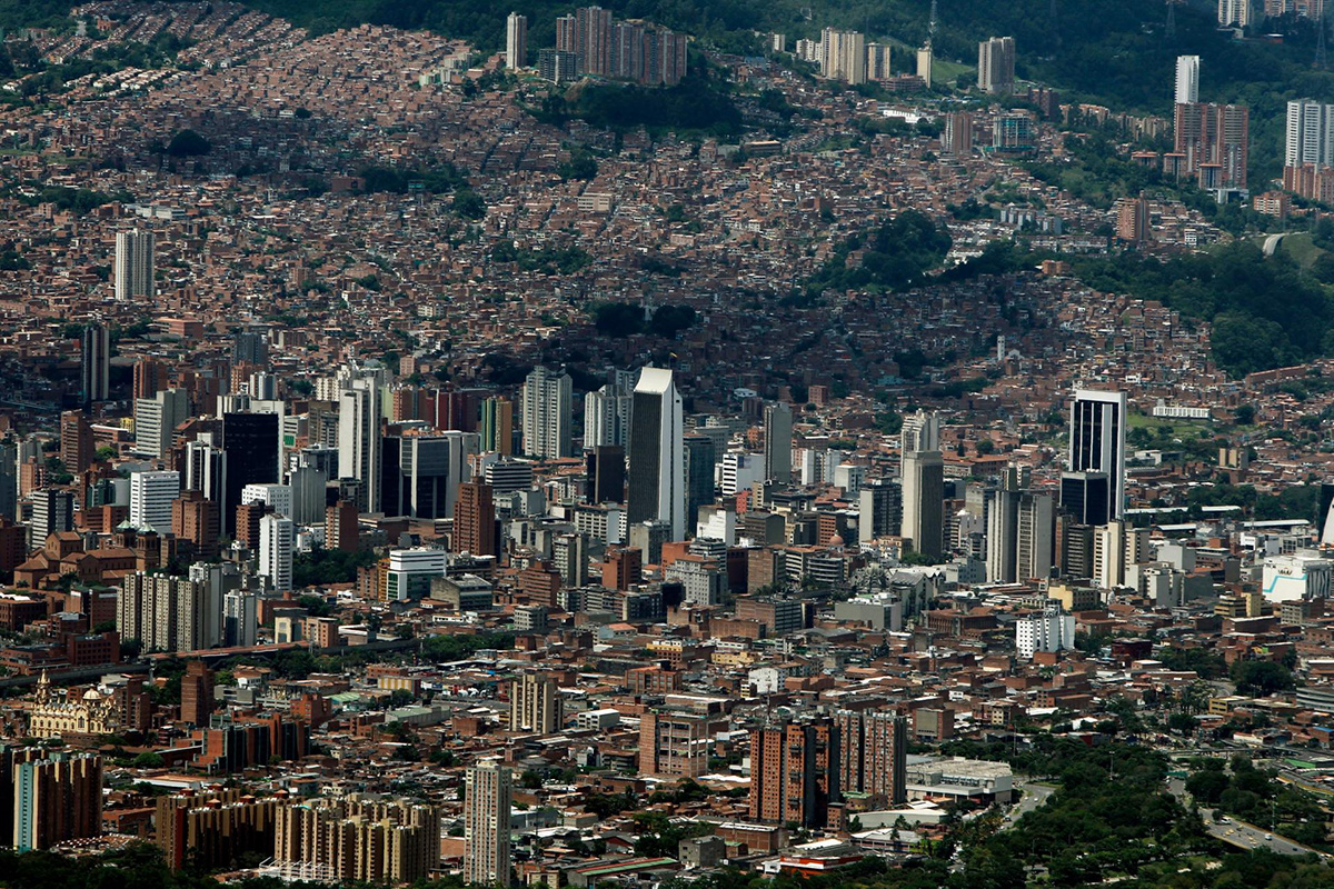 Medellín cuenta con 249 barrios. Foto tomada de: goo.gl/uCrMP.