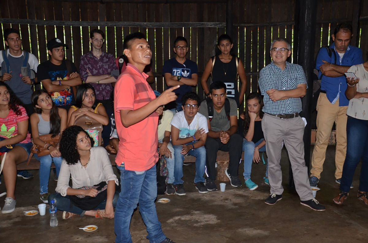 Director de la U.N. Sede Amazonia, profesor Jhon Charles Donato.