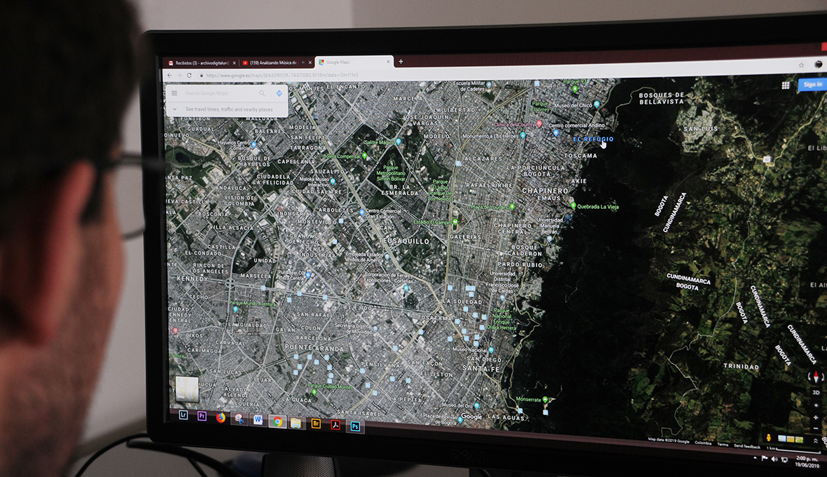 La producción de información geográfica voluntaria a través de plataformas como OpenStreetMap o Google Maps es una tendencia. Foto: Nicolás Bojacá - Unimedios.