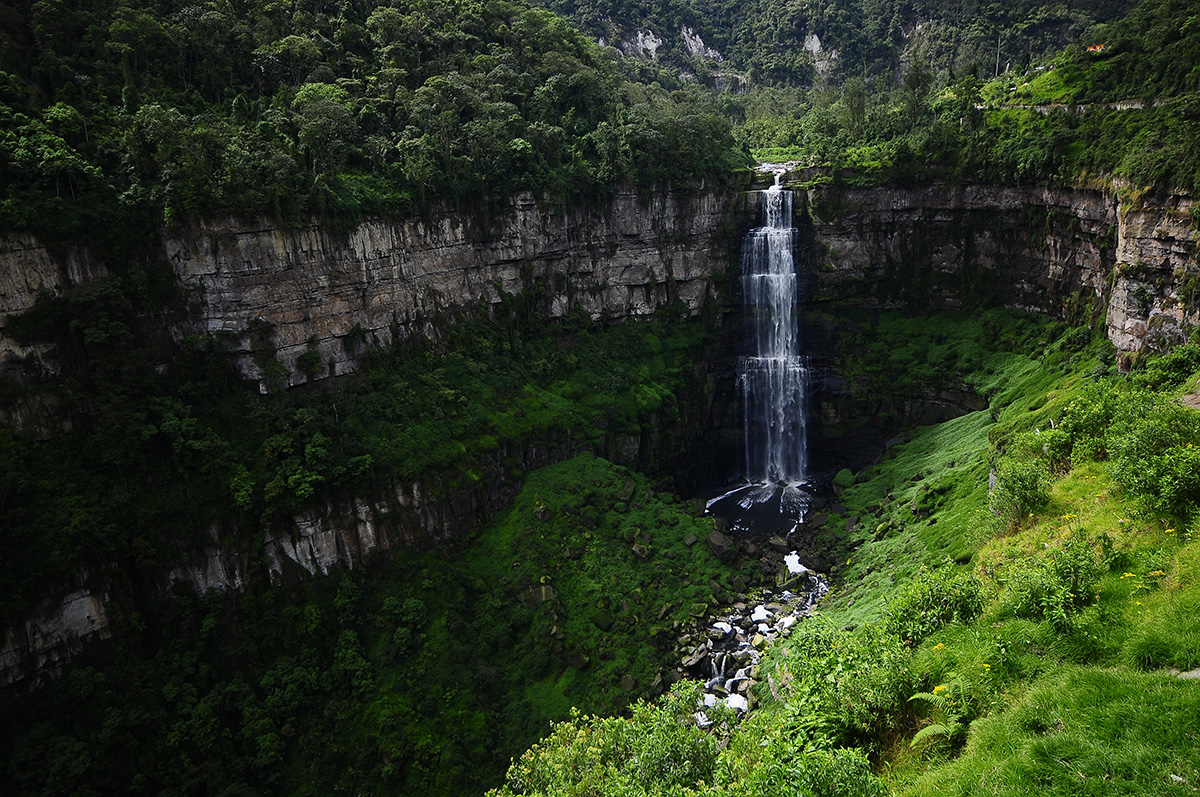 El Ministerio de Ambiente anunció la declaración del Salto del Tequendama como Patrimonio Natural de Colombia. Fotos: Agencia de Noticias - Unimedios