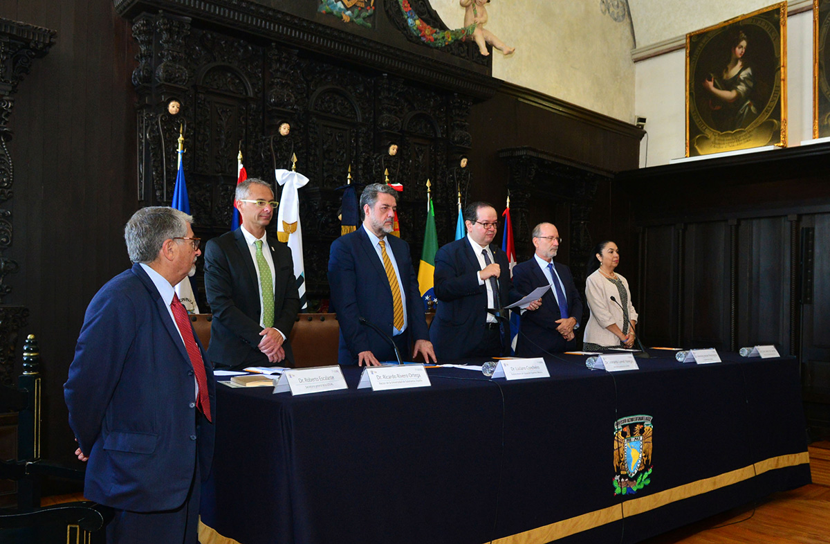 Encuentro de la Unión de Universidades de América Latina y el Caribe (UDUAL) en Ciudad de México. Fotos: dgcs.unam.mx