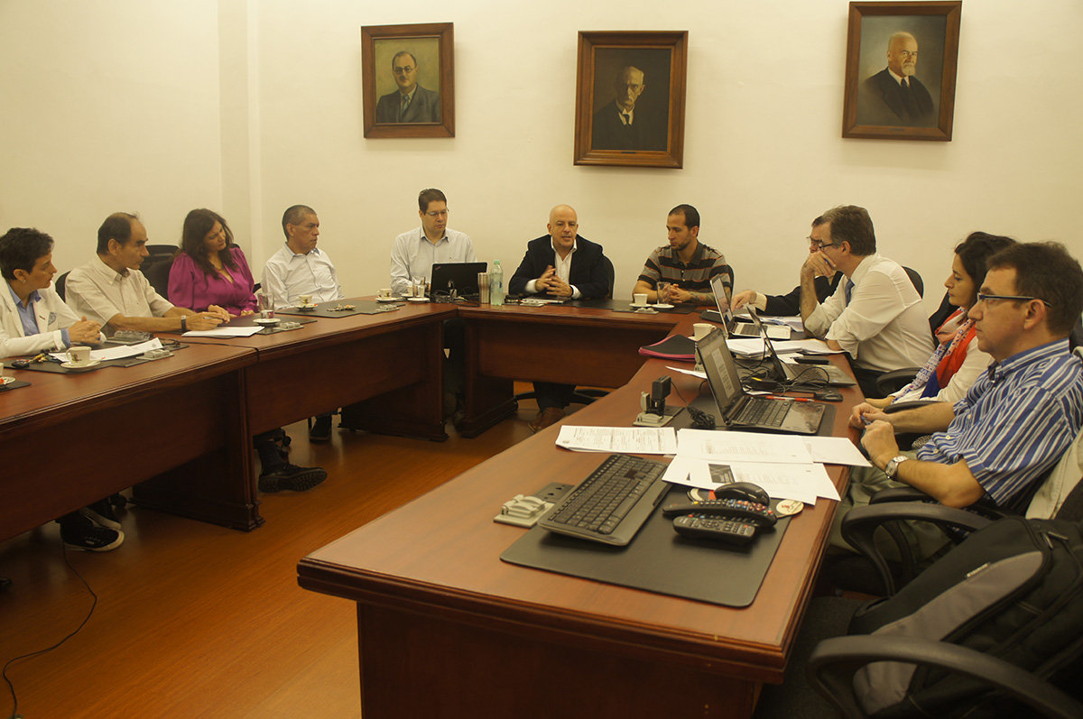 Cuatro pares académicos provenientes de España visitaron la U.N. Sede Medellín en representación de la AUIP.