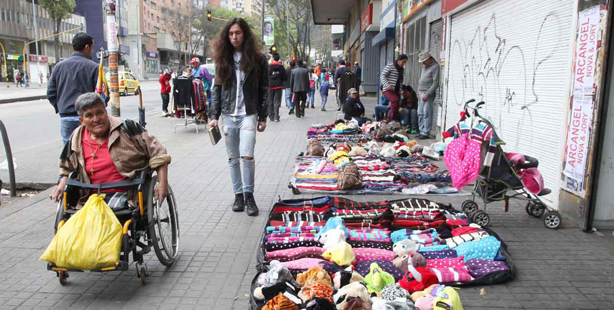 En el espacio público del Distrito Capital trabajan aproximadamente 140.000 personas.