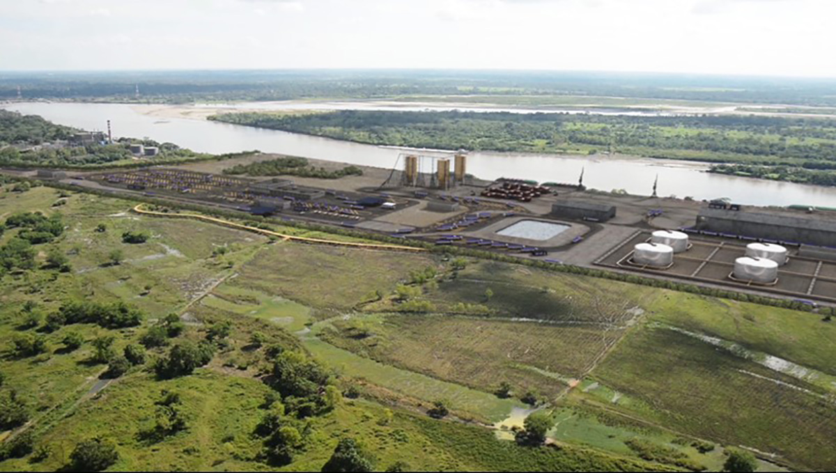 El país como la recuperación de la navegabilidad comercial del río Magdalena.