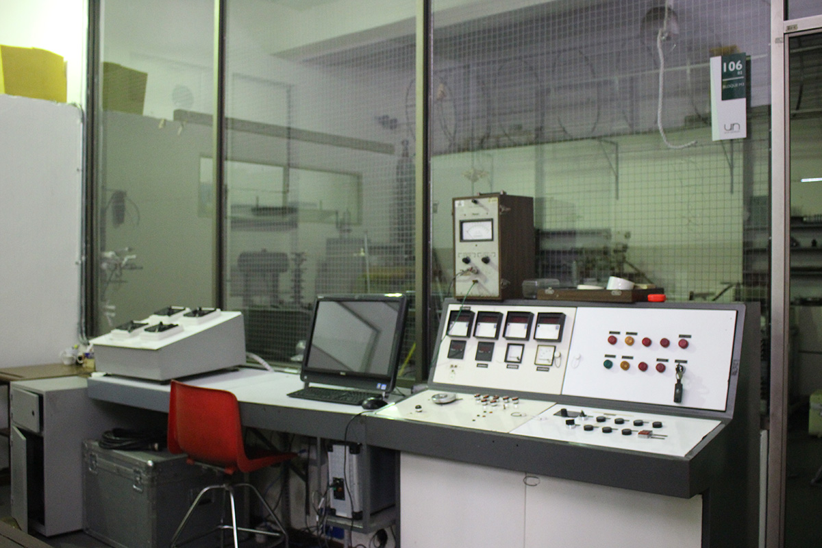 El Laboratorio de Alto Voltaje se creó en 2001. Fotos: Unimedios.