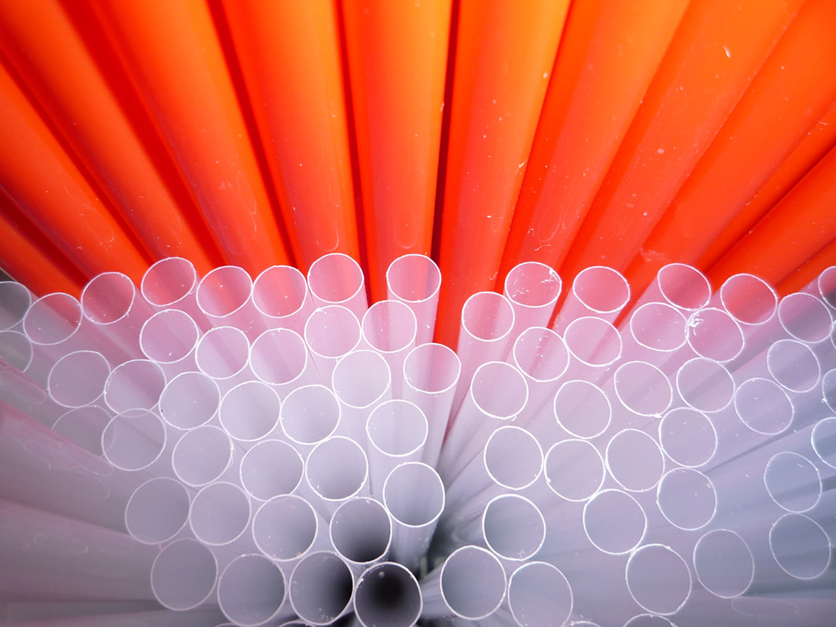 A plastic straw takes up to 1,000 years to breakdown.